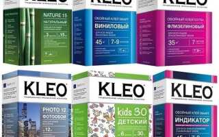 Основные виды, инструкция по применению клея для обоев марки Kleo