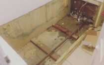 Как я сделал ванну из строительных отходов