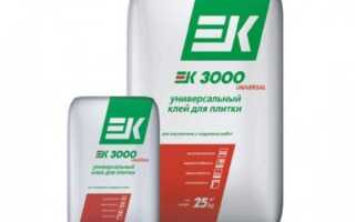 Использование универсального клея для плитки EK 3000 — описание и инструкция
