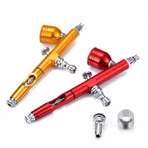 Аэрограф красного и золотого цвета Mayitr Airbrush Spray Tool