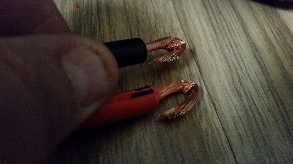 Зачищенные концы