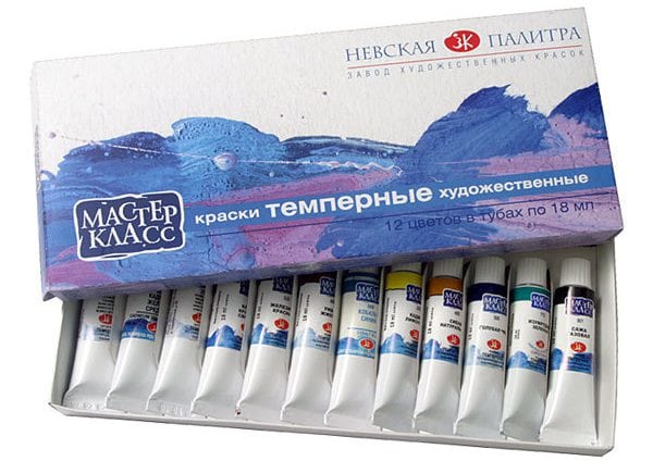 Темперные краски для многоцветных трафаретов