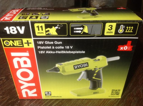 Ryobi ONE+ в упаковке