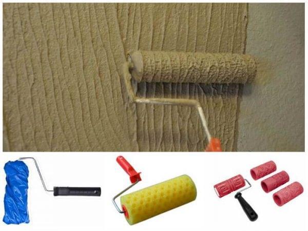 Валики из различных материалов