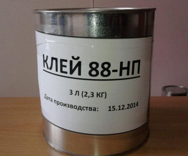 Особопрочный клей 88-НП в банке 3л