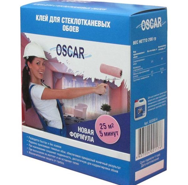 Клей для стеклообоев Oscar сухой