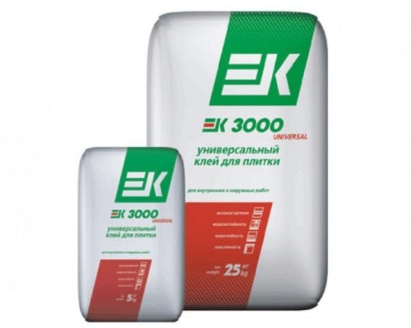 Плиточный клей EK 3000
