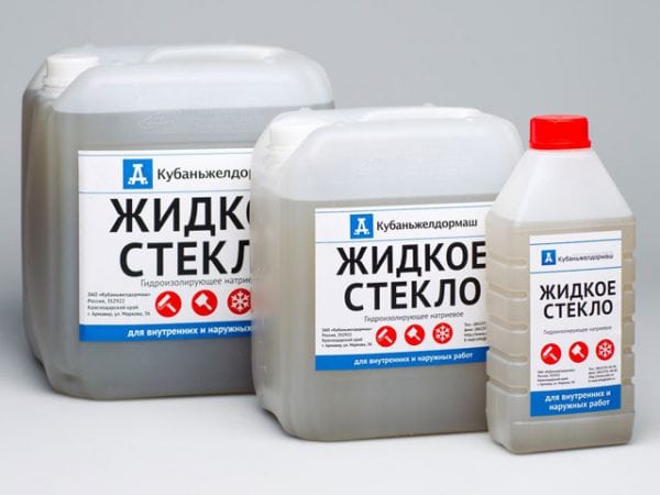 Клей на основе силикатов натрия