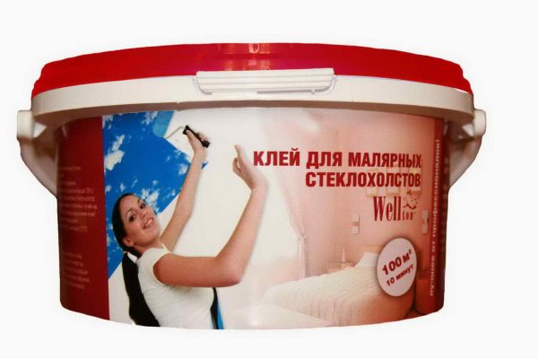 Готовый клей для малярного полотна
