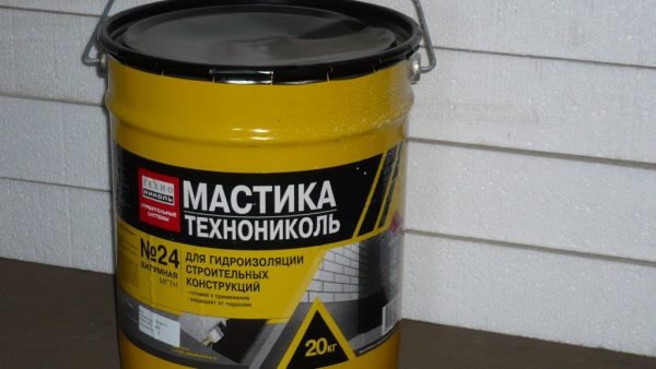 Мастика с минеральными волокнами