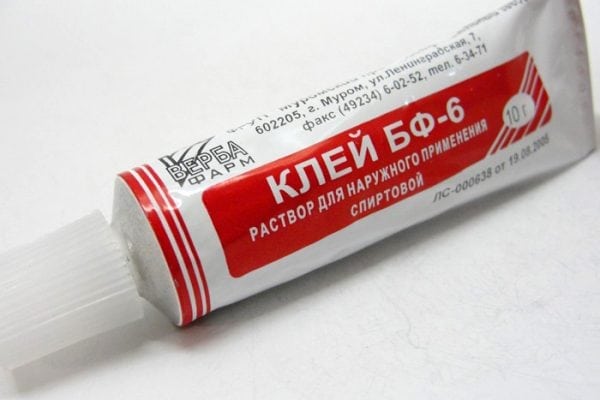 Клей БФ-6 можно использовать для приклейки поролона
