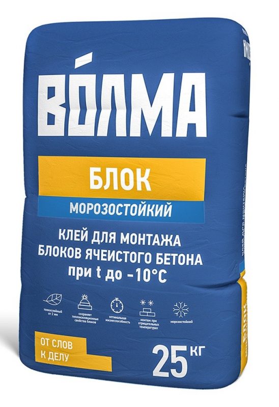 Морозостойкий состав для кладки