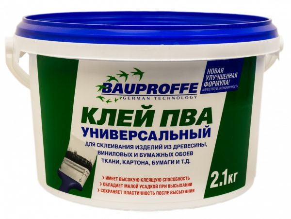 Для ткани отлично подходит универсальный ПВА