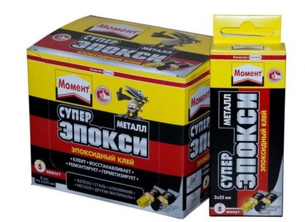 Клей Момент для склеивания изделий из металла